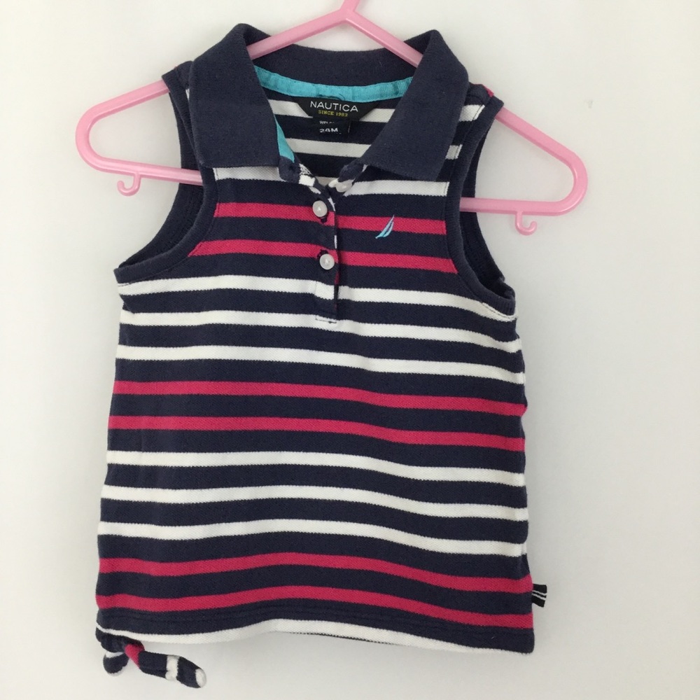 Girl’s Nautica Sleeveless Top Size 24 Months